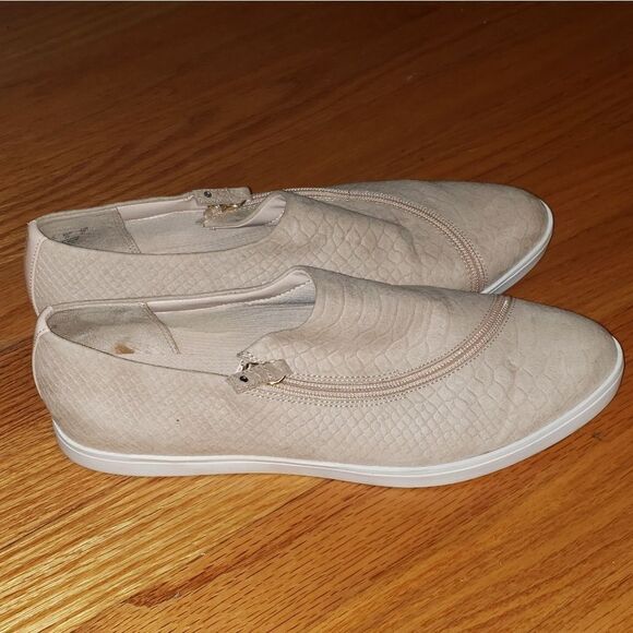 Dr Scholls cream textile flats - Picture 1 of 7